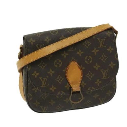 Louis Vuitton Vintage Pre-owned Canvas louis-vuitton-vskor Brown, Dam