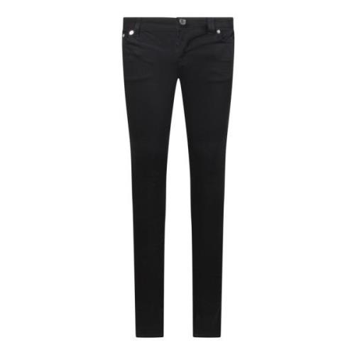 Givenchy Slim Fit Stars Bull Denim Pant Black, Dam