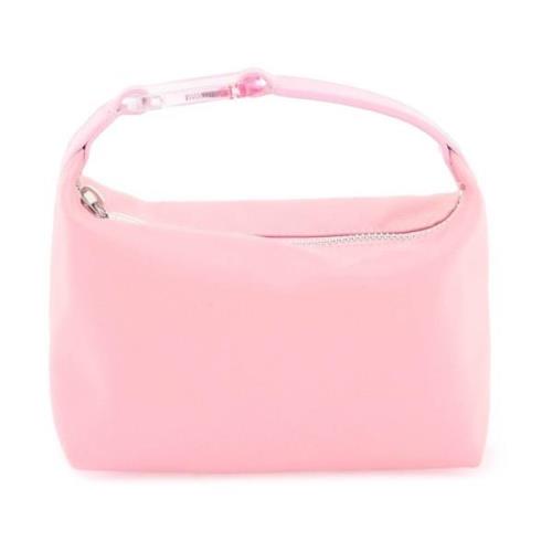 Eéra Satin Mini Moon Väska Pink, Dam