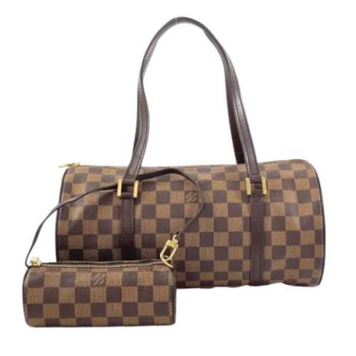 Louis Vuitton Vintage Pre-owned Canvas louis-vuitton-vskor Brown, Dam