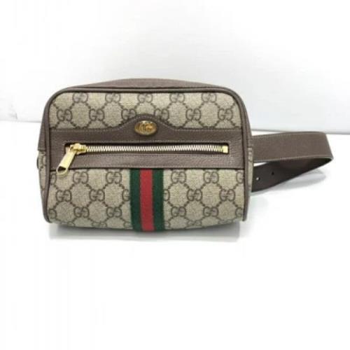 Gucci Vintage Pre-owned Tyg gucci-vskor Beige, Dam