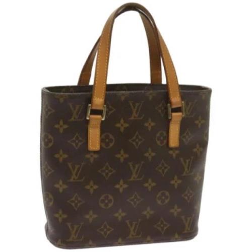 Louis Vuitton Vintage Pre-owned Canvas totevskor Brown, Dam