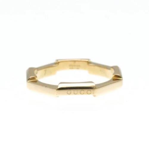 Gucci Vintage Pre-owned Roseguld ringar Yellow, Dam