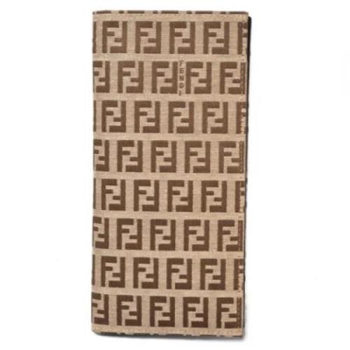 Fendi Vintage Pre-owned Laeder plnbcker Brown, Dam