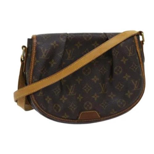 Louis Vuitton Vintage Pre-owned Canvas louis-vuitton-vskor Brown, Dam