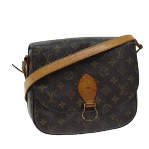 Louis Vuitton Vintage Pre-owned Canvas louis-vuitton-vskor Brown, Dam