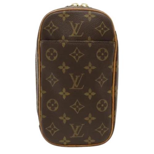 Louis Vuitton Vintage Pre-owned Canvas louis-vuitton-vskor Brown, Dam