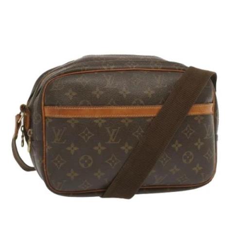 Louis Vuitton Vintage Pre-owned Canvas louis-vuitton-vskor Brown, Dam