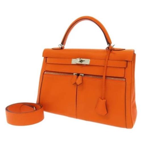 Hermès Vintage Pre-owned Laeder handvskor Orange, Dam