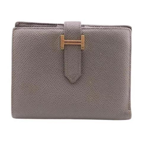 Hermès Vintage Pre-owned Canvas plnbcker Beige, Dam