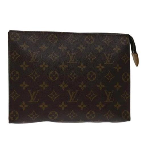 Louis Vuitton Vintage Pre-owned Canvas necessrer Brown, Dam