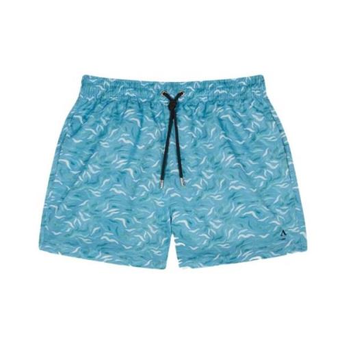 Apnee Grön Algae Swim Shorts Blue, Herr