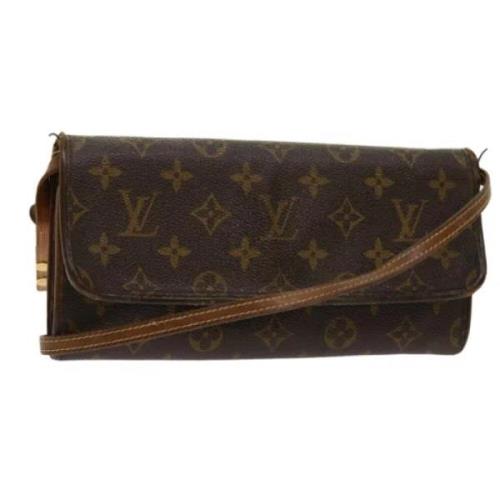 Louis Vuitton Vintage Pre-owned Canvas louis-vuitton-vskor Brown, Dam