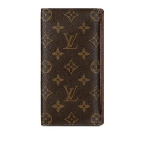 Louis Vuitton Vintage Pre-owned Laeder plnbcker Brown, Dam