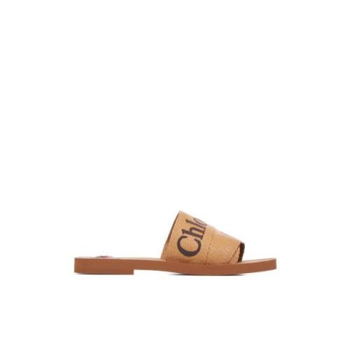 Chloé Stiliga Sandaler Brown, Dam