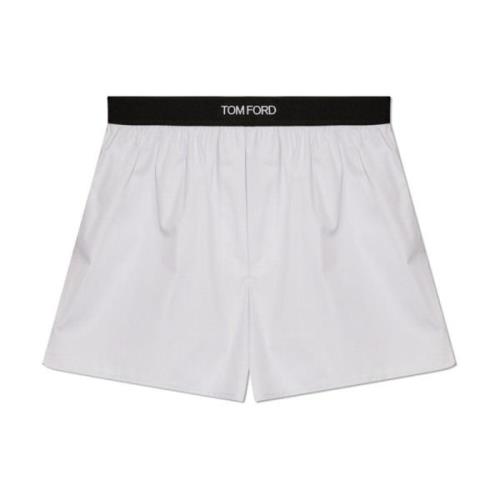 Tom Ford Boxershorts med logotyp Gray, Herr