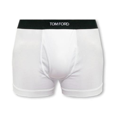 Tom Ford Boxershorts med logotyp White, Herr