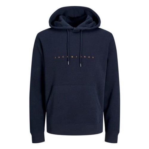 Jack & Jones Hoodie Blue, Herr