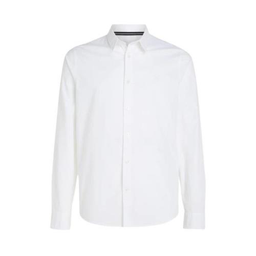 Calvin Klein Jeans Vit Herrskjorta White, Herr