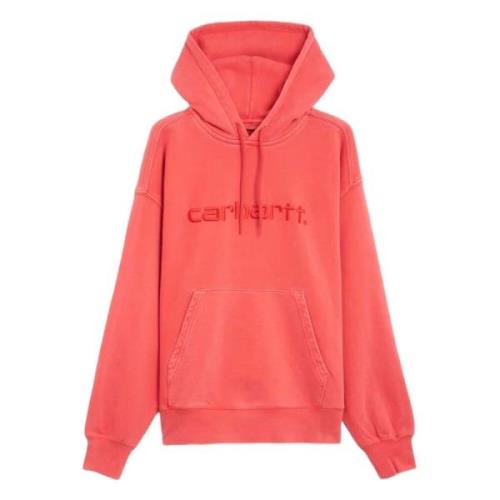 Carhartt Wip Hoodie Pink, Dam