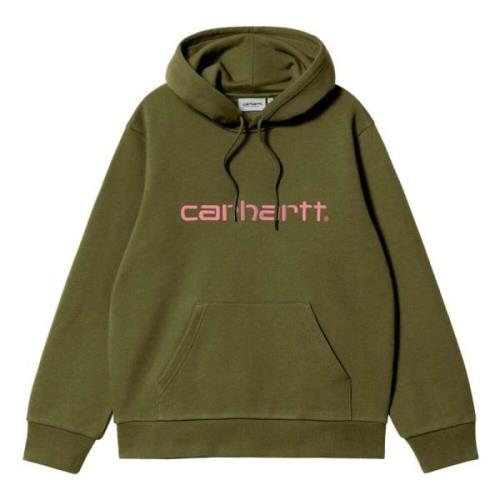 Carhartt Wip Hoodie Green, Herr