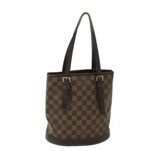 Louis Vuitton Vintage Pre-owned Canvas louis-vuitton-vskor Brown, Dam