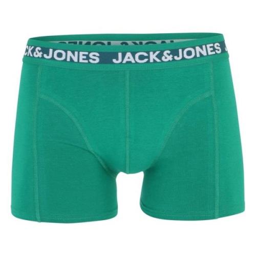 Jack & Jones Färgglada Trunk Boxerbriefs Green, Herr