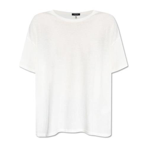 R13 Löst sittande T-shirt White, Dam