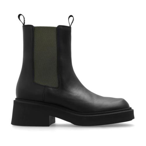 Furla Klackade ankelboots College Black, Dam