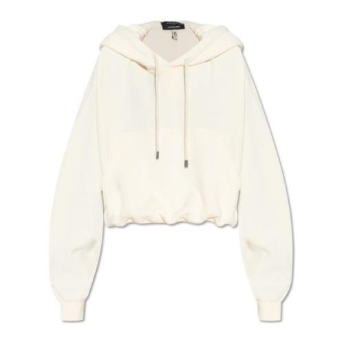 R13 Hoodie Beige, Dam