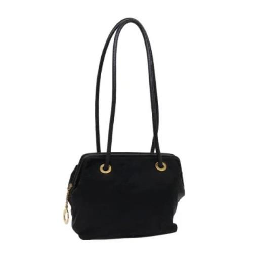 Celine Vintage Pre-owned Nylon totevskor Black, Dam