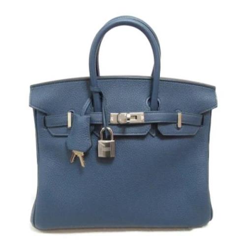 Hermès Vintage Pre-owned Laeder handvskor Blue, Dam