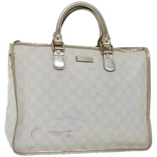 Gucci Vintage Pre-owned Laeder handvskor White, Dam