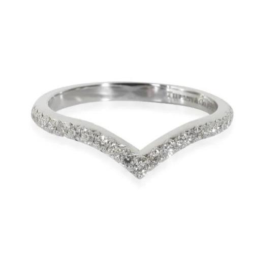 Tiffany & Co. Pre-owned Pre-owned Metall ringar Gray, Dam