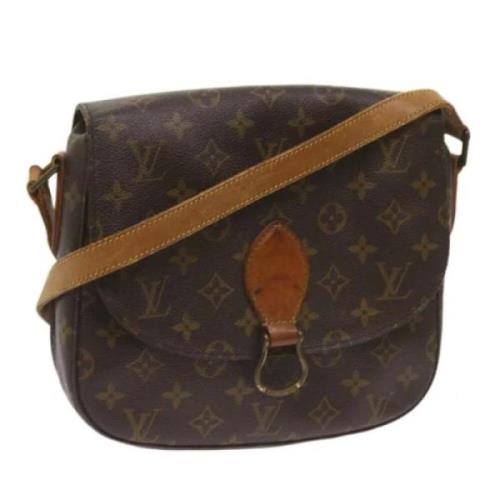 Louis Vuitton Vintage Pre-owned Canvas louis-vuitton-vskor Brown, Dam