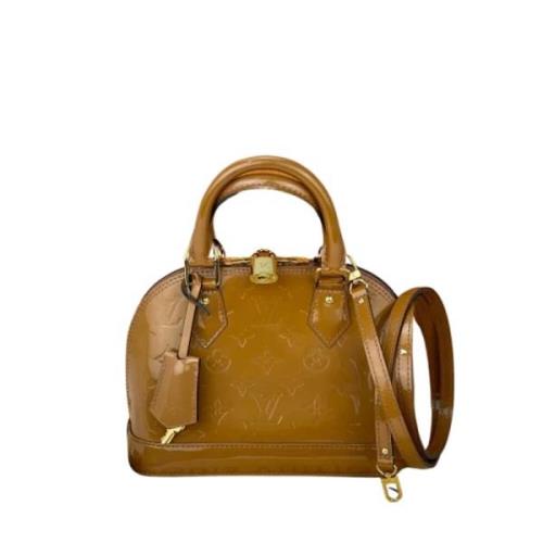 Louis Vuitton Vintage Pre-owned Laeder handvskor Brown, Dam