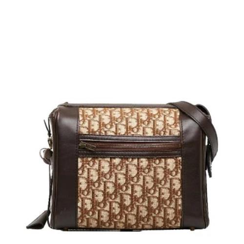 Dior Vintage Pre-owned Canvas dior-vskor Brown, Dam