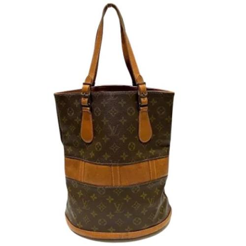 Louis Vuitton Vintage Pre-owned Canvas louis-vuitton-vskor Brown, Dam