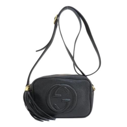 Gucci Vintage Pre-owned Laeder gucci-vskor Black, Dam