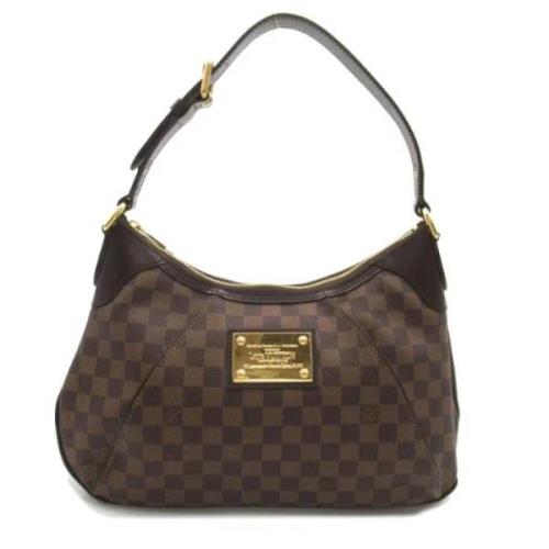 Louis Vuitton Vintage Pre-owned Canvas louis-vuitton-vskor Brown, Dam