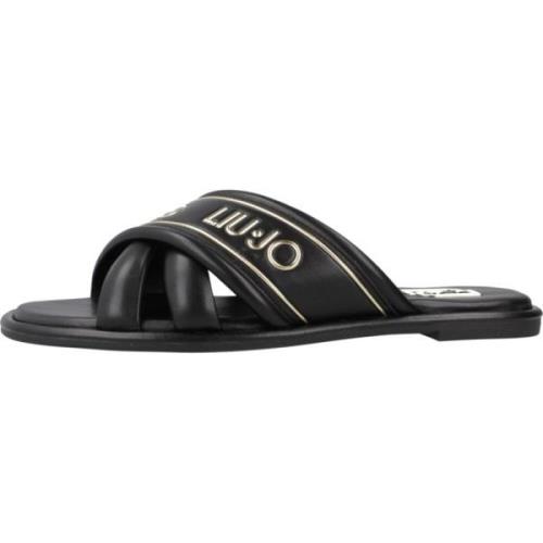 Liu Jo Irene Slipper Sliders Black, Dam