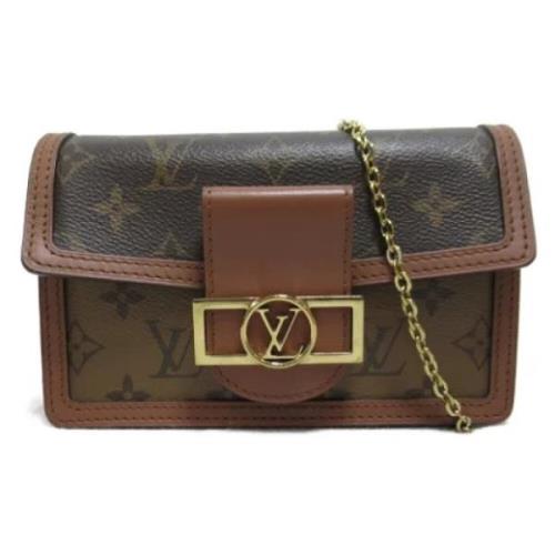 Louis Vuitton Vintage Pre-owned Canvas louis-vuitton-vskor Brown, Dam