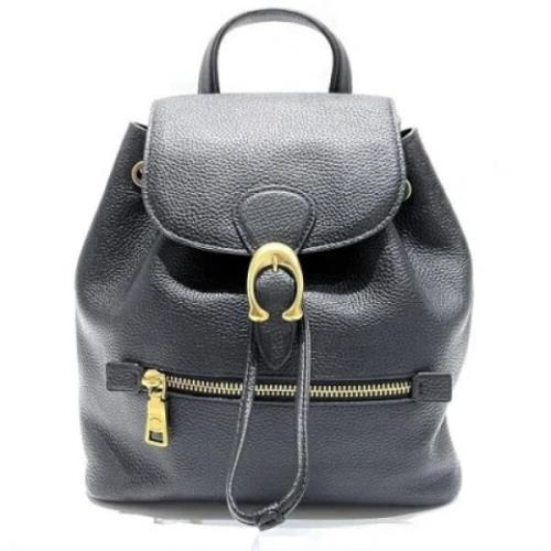 Coach Pre-owned Pre-owned Tyg axelremsvskor Black, Dam