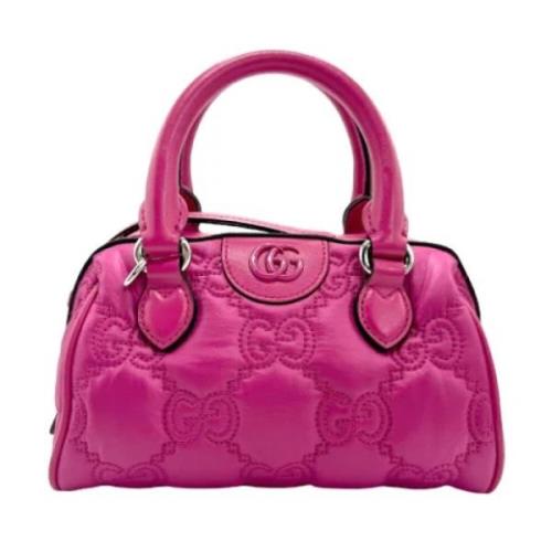 Gucci Vintage Pre-owned Tyg gucci-vskor Purple, Dam