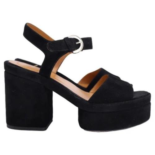 Chloé Pre-owned Pre-owned Mocka sandaler Black, Dam