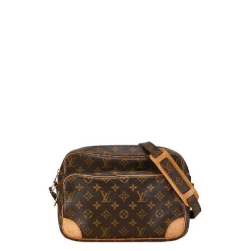 Louis Vuitton Vintage Pre-owned Canvas louis-vuitton-vskor Brown, Dam