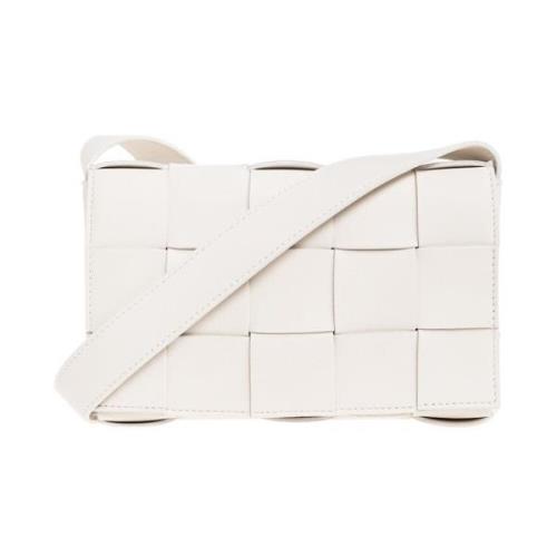 Bottega Veneta Liten axelväska White, Dam