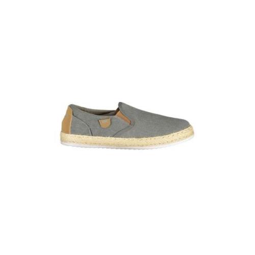 Carrera Grå Slip-On Sneaker med Kontrastdetaljer Gray, Herr