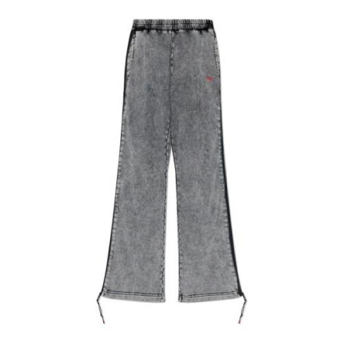 Diesel Sweatpants Awsb-Delaney-Ht51 Gray, Dam