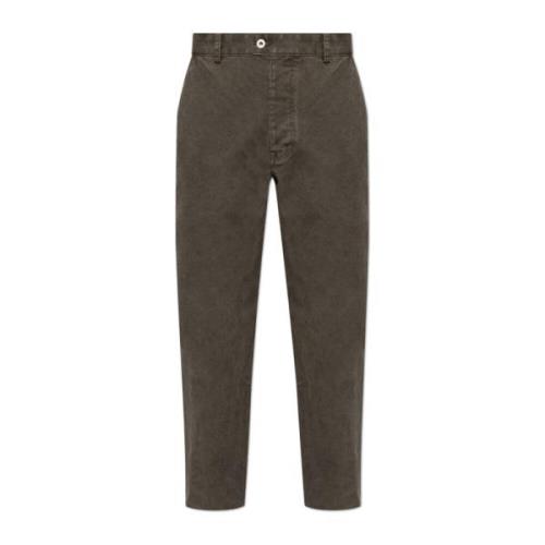 Kenzo Jeans med logopatch Brown, Herr